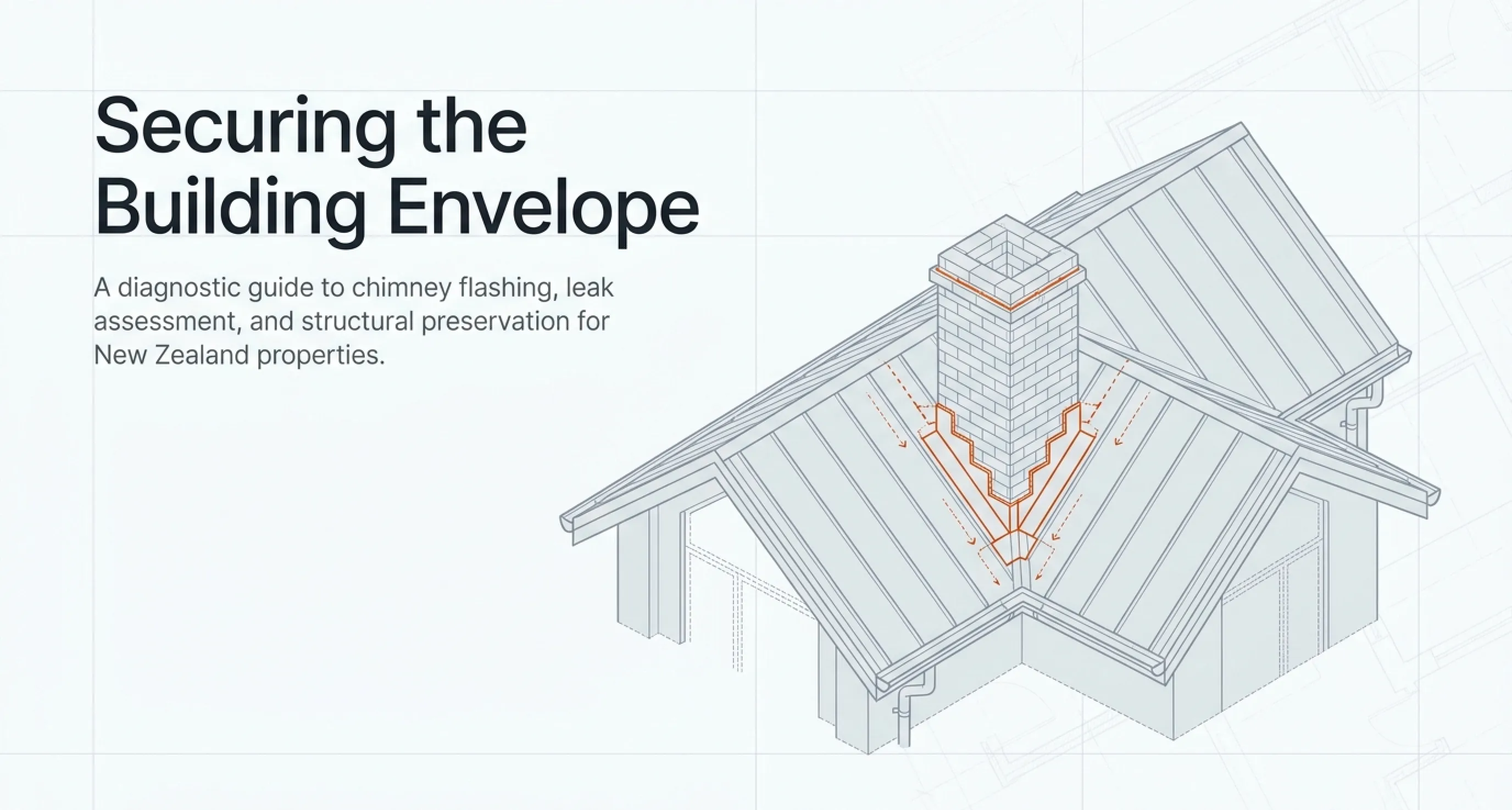 Chimney Flashing Leak Repair NZ — Diagnosis & Costs — Slide 1 of 9